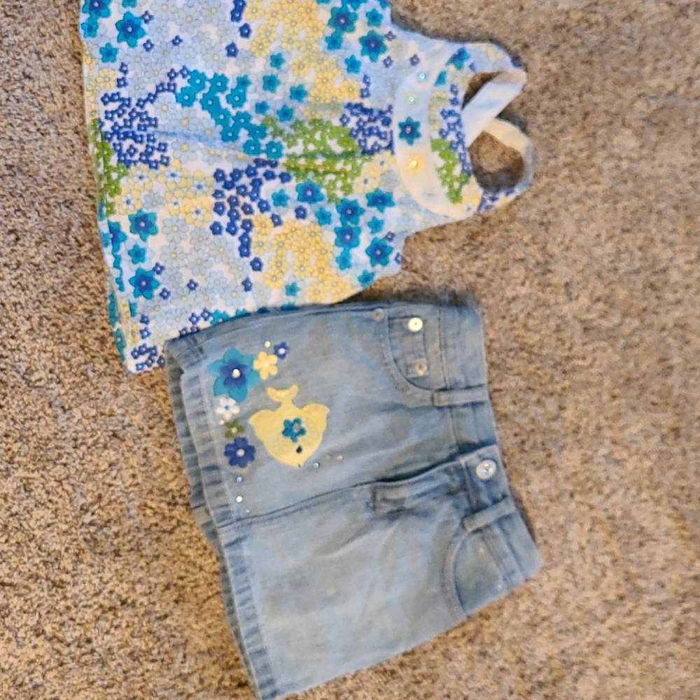 Denim outfit